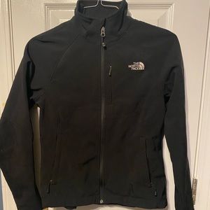 North face outer shell, size small, black, in great condition